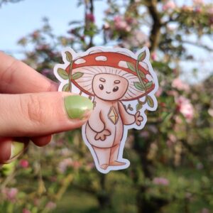 Rusty Mushroom Sticker
