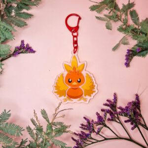 Torchic-Covers Fire Bird Kecyhain