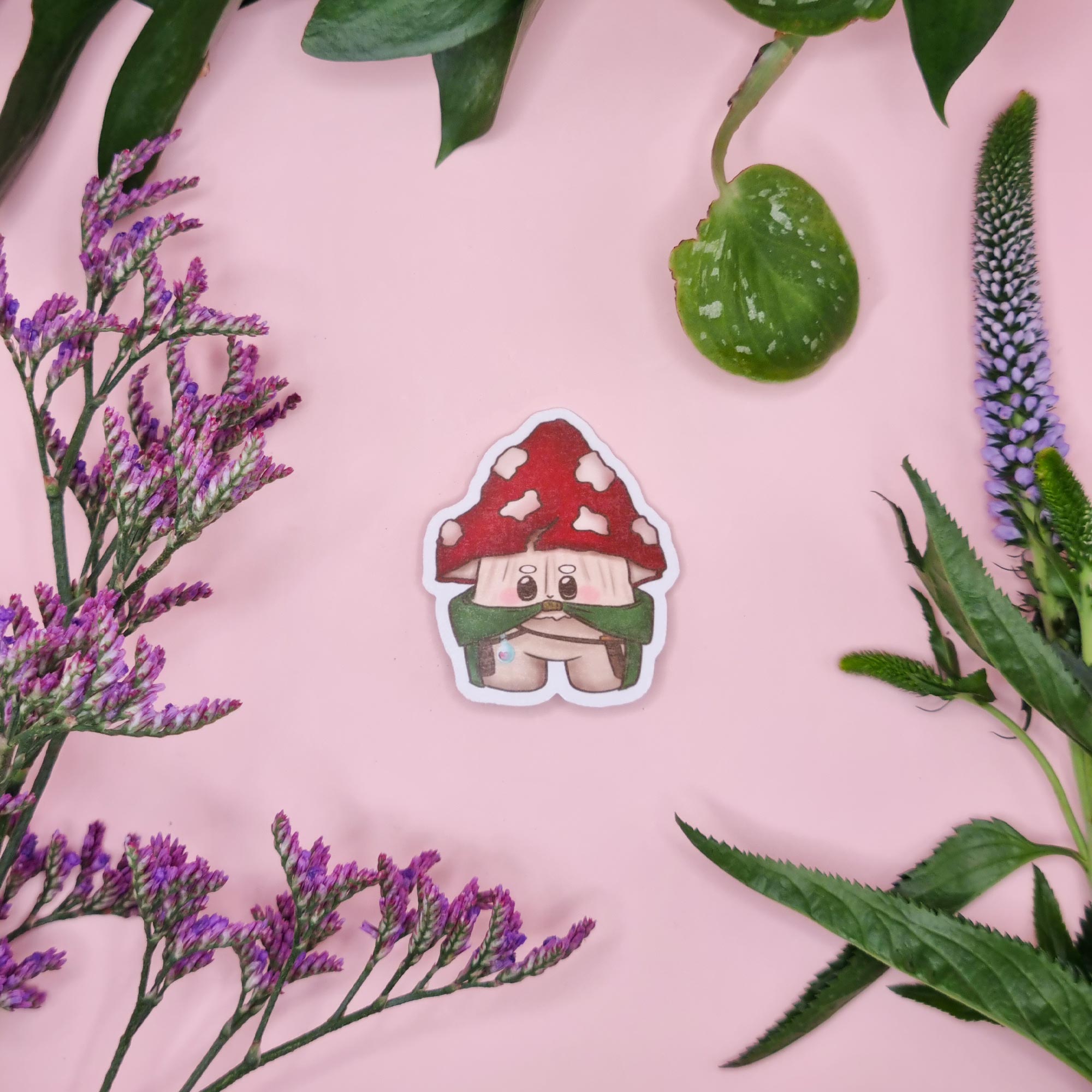 Adventure Mushroom Sticker
