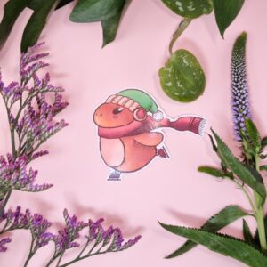 Winter Mango Sticker